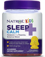 Kids Sleep + Calm, Strawberry - 60 gummies - Natrol