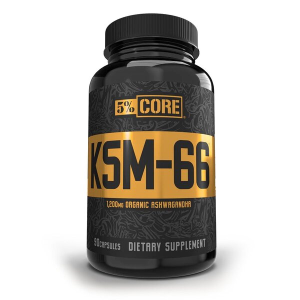 KSM-66 - Core Series - 90 caps - 5% Nutrition