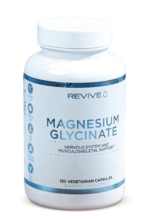 Magnesium Glycinate - 120 vcaps - Revive