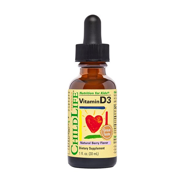 Vitamin D3, Natural Berry - 30 ml. - Child Life