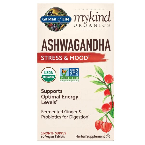 Mykind Ashwagandha - 60 vegan tablets - Garden of Life