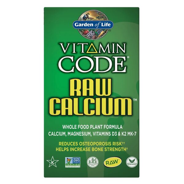 Vitamin Code Raw Calcium - 120 vcaps - Garden of Life