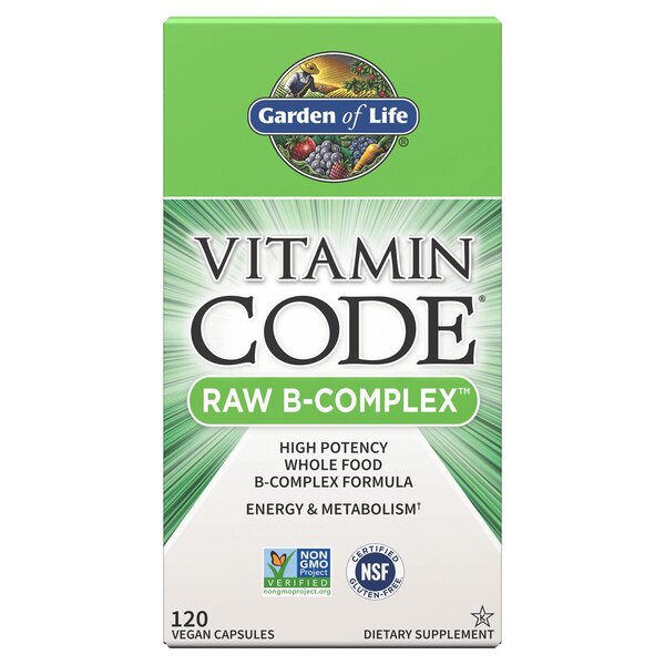 Vitamin Code Raw B-Complex - 120 vegan caps - Garden of Life