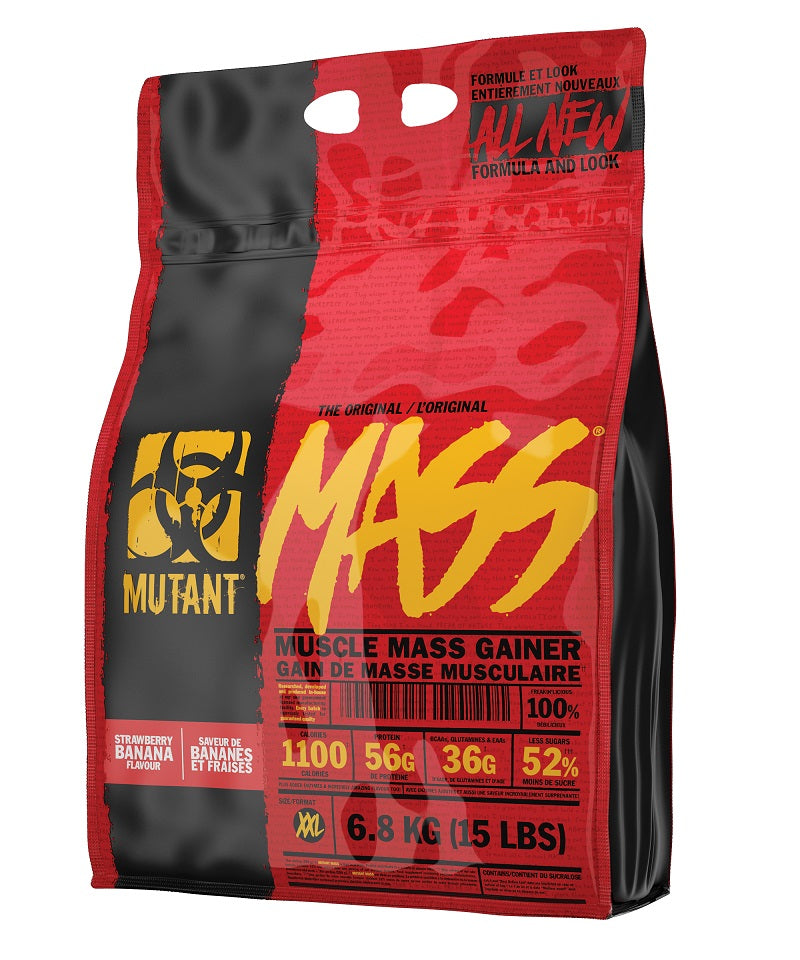 Mutant Mass, Strawberry Banana - 6800 grams - Mutant