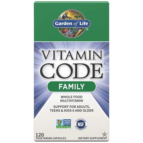 Vitamin Code Family - 120 vcaps - Garden of Life