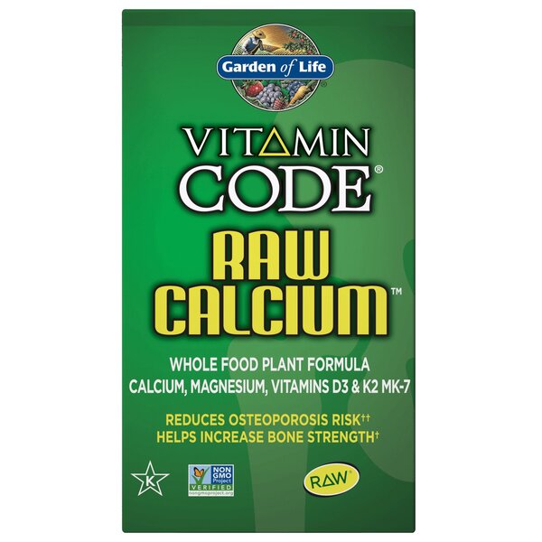 Vitamin Code Raw Calcium - 60 vcaps - Garden of Life