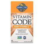 Vitamin Code Raw Vitamin C - 60 vegan caps - Garden of Life