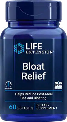 Bloat Relief - 60 softgels - Life Extension