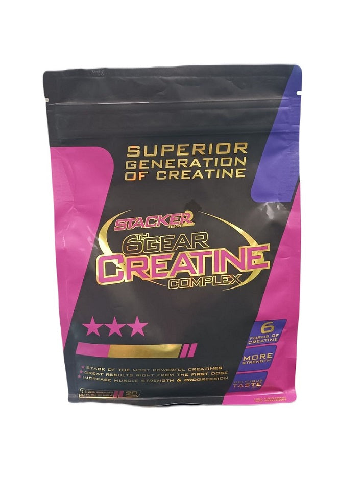 6th Gear Creatine Complex, Orange - 1135 grams - Stacker2 Europe