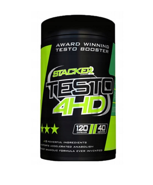 Testo 4HD - 120 vcaps - Stacker2 Europe
