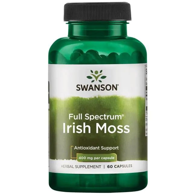 Full Spectrum Irish Moss, 400mg - 60 caps - Swanson