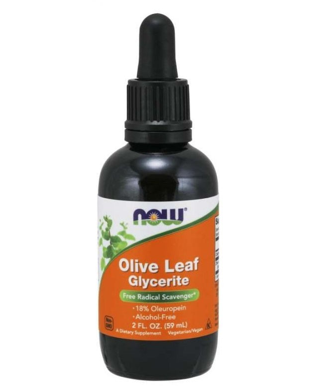 Olive Leaf Glycerite - 59 ml. - NOW Foods