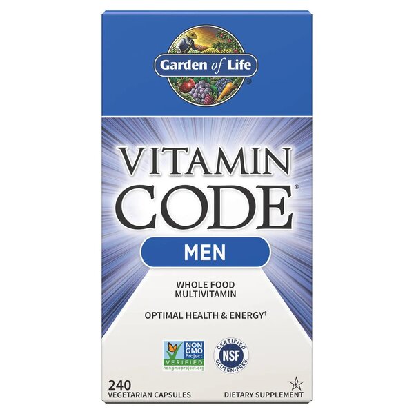 Vitamin Code Men - 240 vcaps - Garden of Life