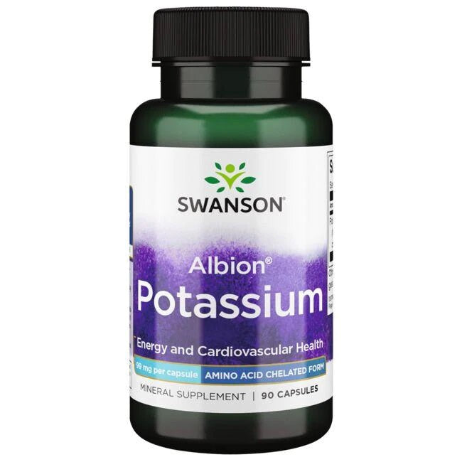 Albion Potassium, 99mg - 90 caps - Swanson