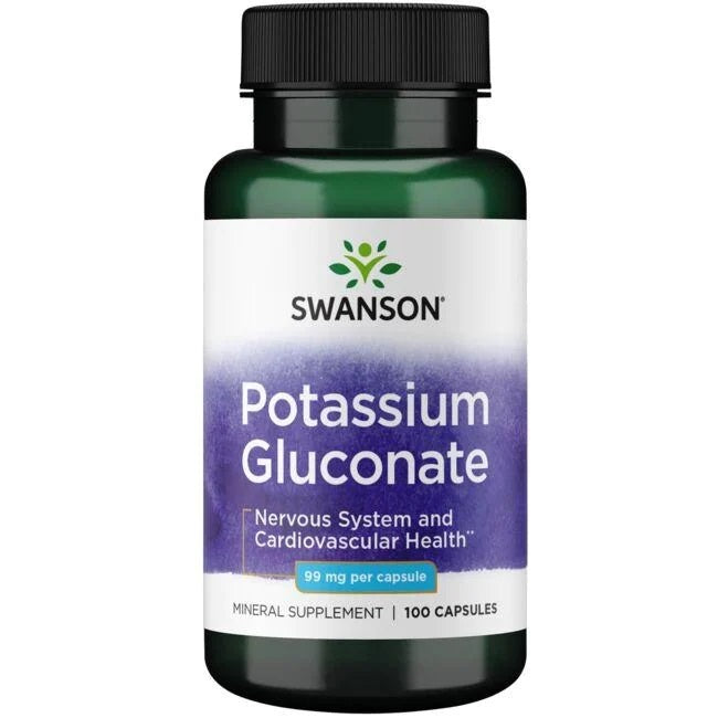 Potassium Gluconate, 99mg - 100 caps - Swanson