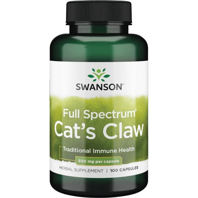 Cat's Claw, 500mg - 100 caps - Swanson