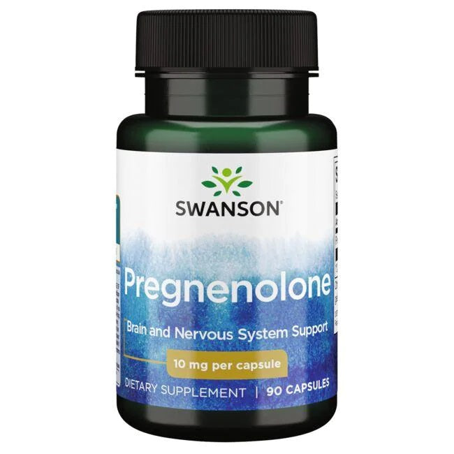 Pregnenolone, 10mg - 90 caps - Swanson