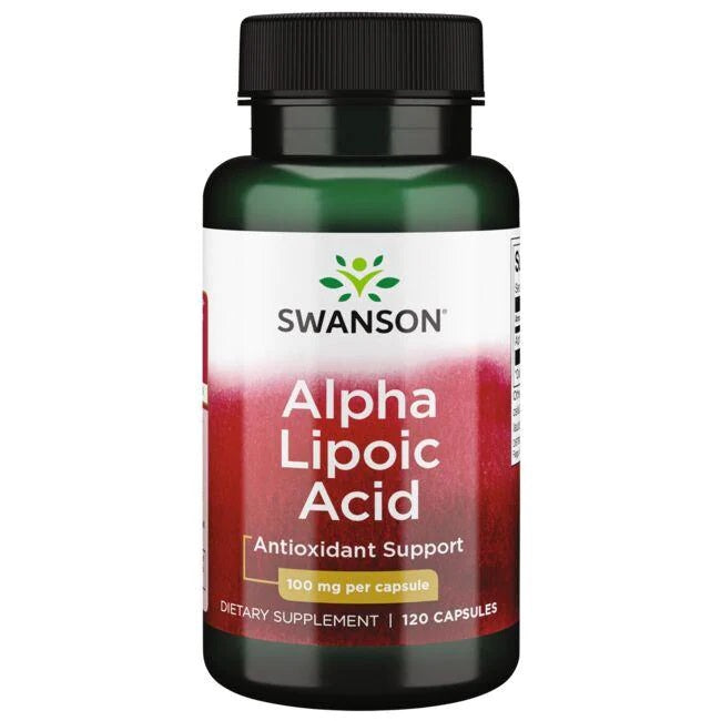 Alpha Lipoic Acid, 100mg - 120 caps - Swanson