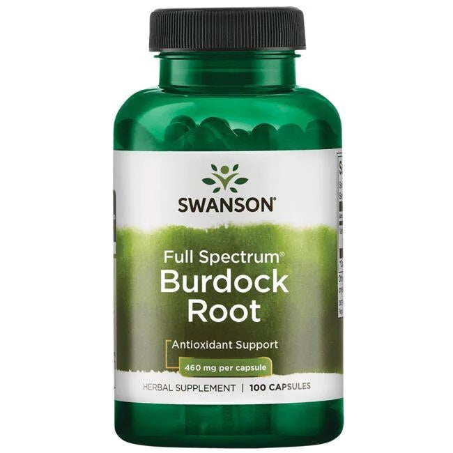 Full Spectrum Burdock Root, 460mg - 100 caps - Swanson