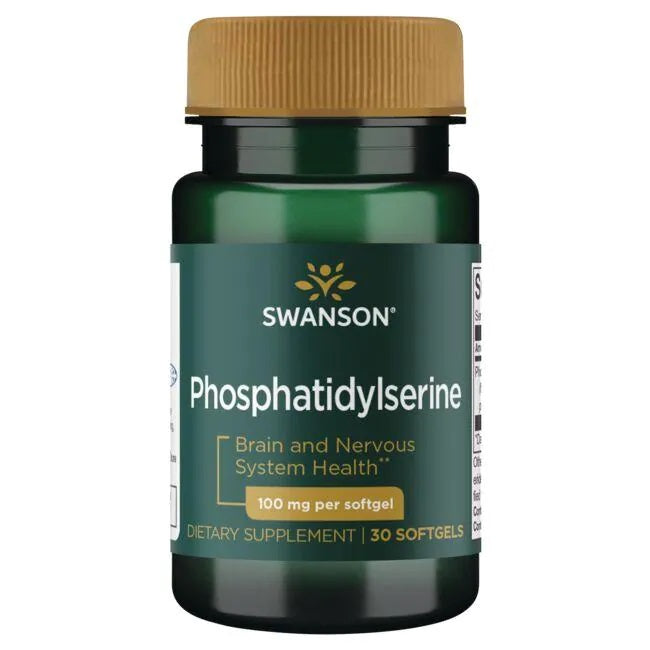 Phosphatidylserine, 100mg - 30 softgels - Swanson