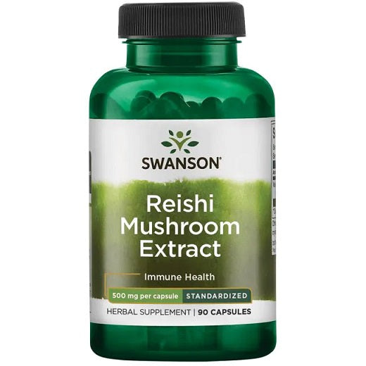 Reishi Mushroom Extract, 500mg - 90 caps - Swanson
