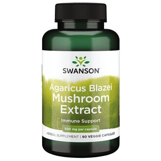 Agaricus Blazei Mushroom Extract, 500mg - 90 vcaps - Swanson