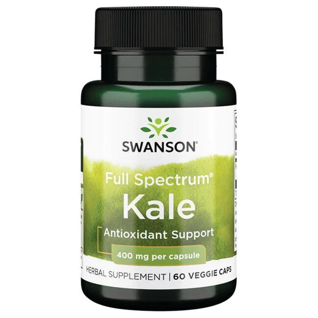 Full Spectrum Kale, 400mg - 60 vcaps - Swanson