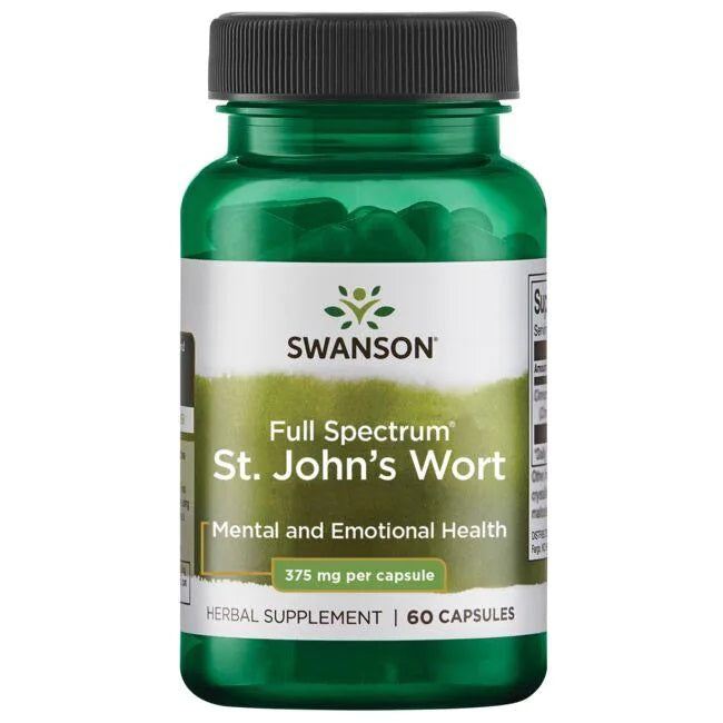 St. John's Wort, 375mg - 60 caps - Swanson