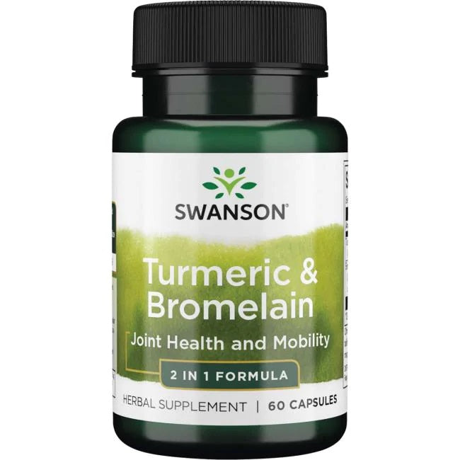 Turmeric & Bromelain - 60 caps - Swanson