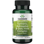 Full Spectrum Turmeric, Astragalus & Gotu Kola Complex - 60 caps - Swanson