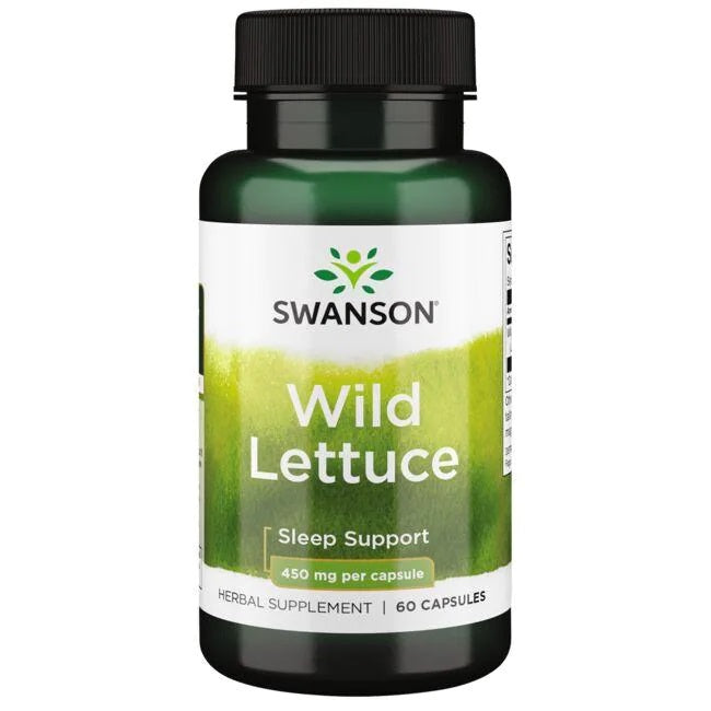 Wild Lettuce, 450mg - 60 caps - Swanson