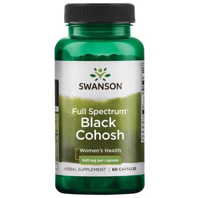 Full Spectrum Black Cohosh, 540mg - 60 caps - Swanson