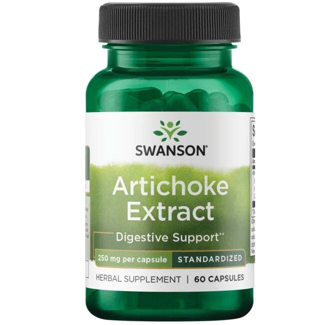 Artichoke Extract, 250mg - 60 caps - Swanson