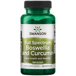 Full Spectrum Boswellia and Curcumin, 300mg - 60 caps - Swanson