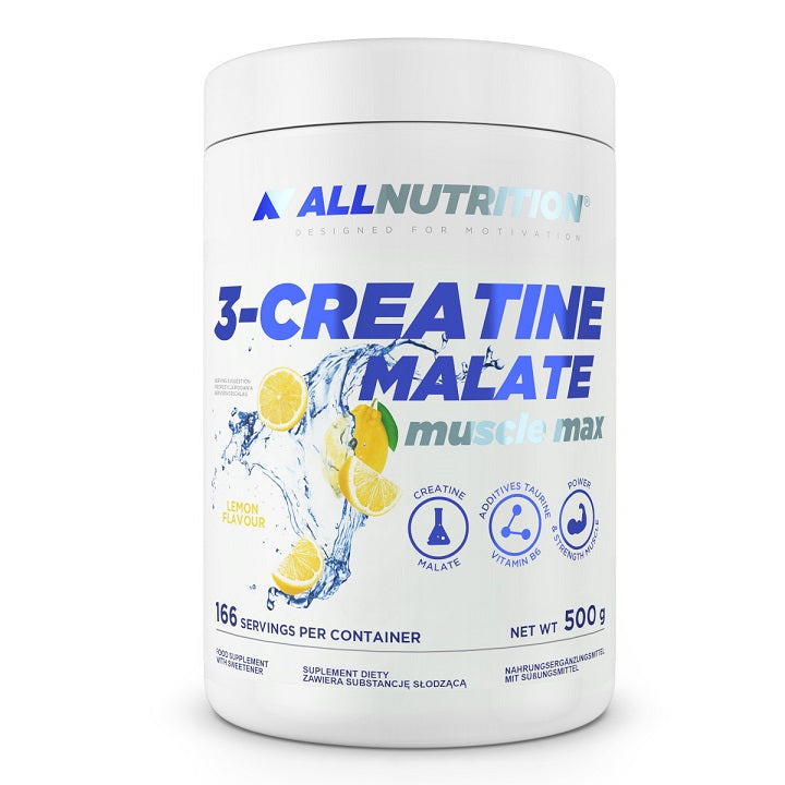 3-Creatine Malate, Lemon - 500 grams - Allnutrition