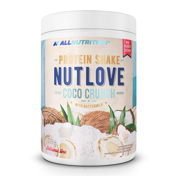 Nutlove Protein Shake, Coco Crunch - 630 grams - Allnutrition