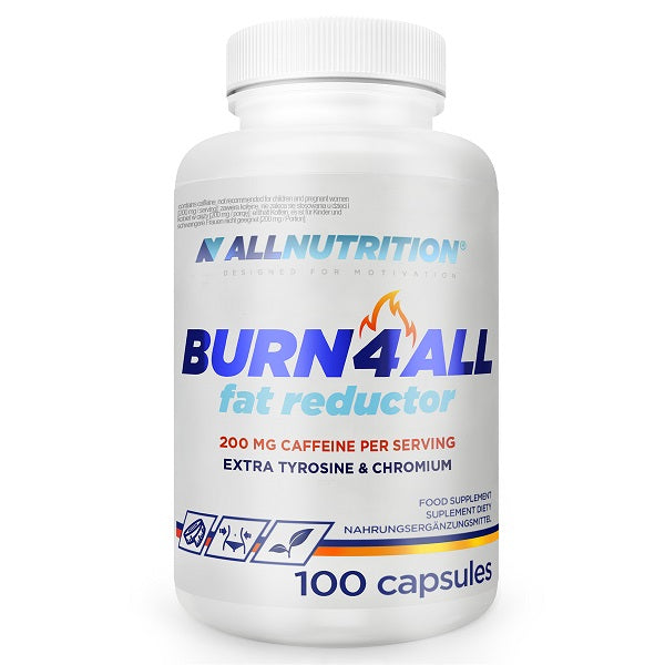 Burn4ALL, 200mg Caffeine - 100 caps - Allnutrition