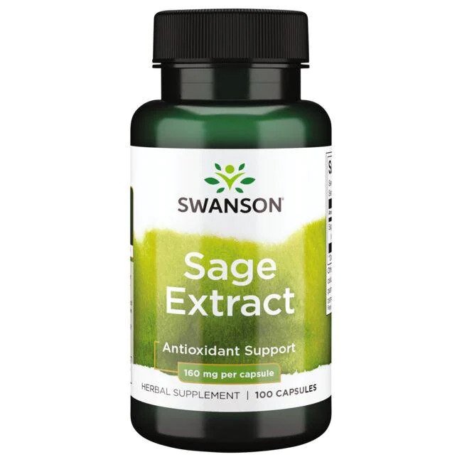 Sage Extract, 160mg - 100 caps - Swanson
