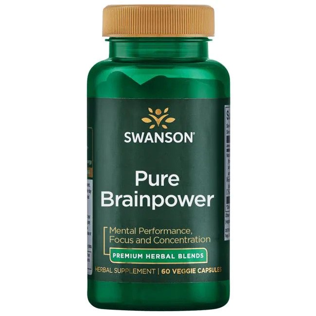 Pure Brainpower - 60 vcaps - Swanson