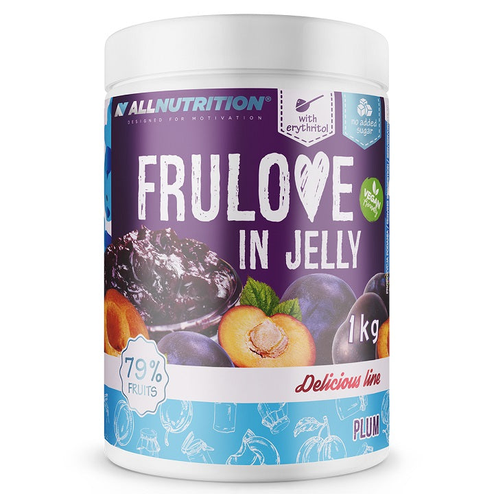 Frulove In Jelly, Plum - 1000 grams - Allnutrition