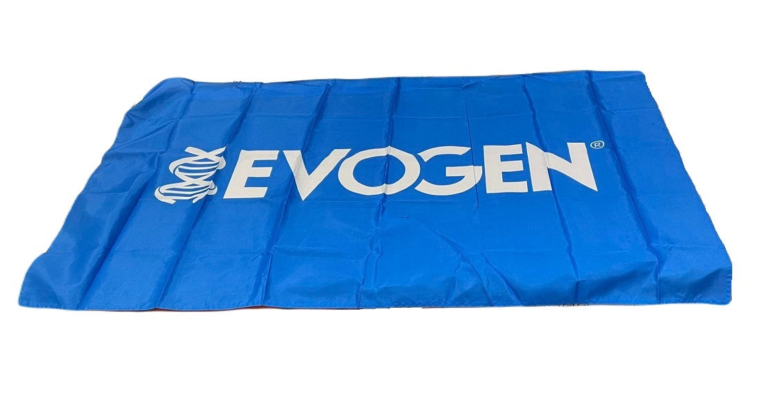 Evogen Logo Flag, Blue - Evogen