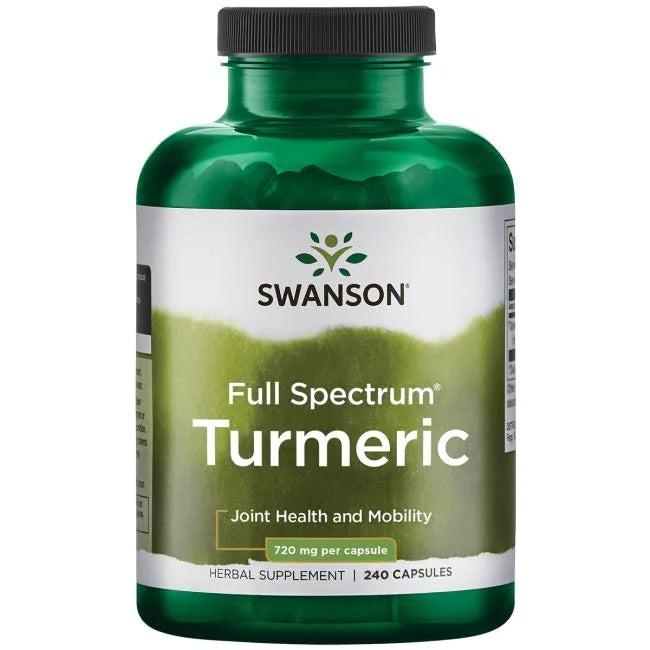 Full Spectrum Turmeric, 720mg - 240 caps - Swanson
