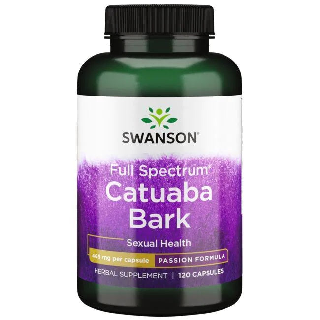 Full Spectrum Catuaba Bark, 465mg - 120 caps - Swanson