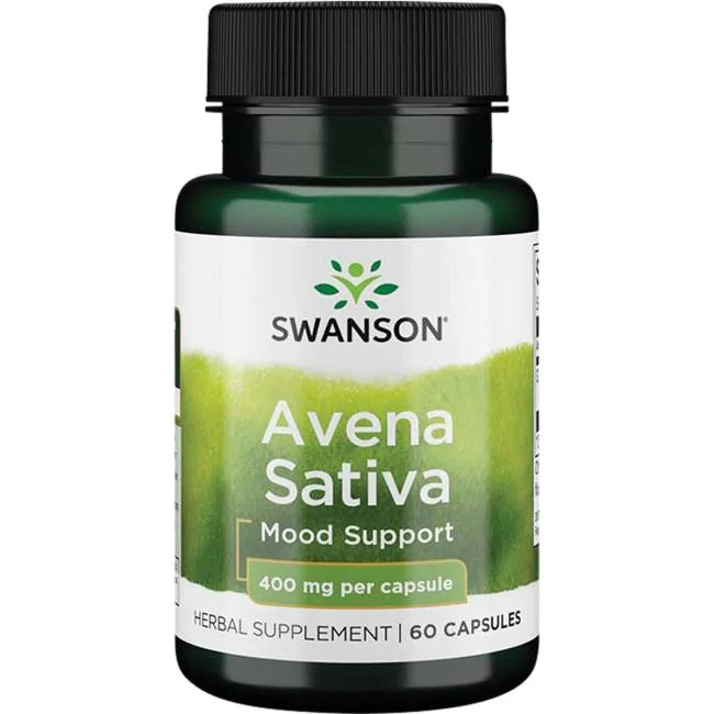 Avena Sativa, 400mg - 60 caps - Swanson