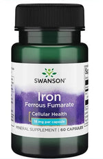 Iron (Ferrous Fumarate), 18mg - 60 caps - Swanson