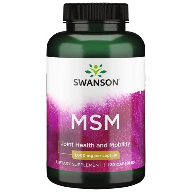 MSM, 1000mg - 120 caps - Swanson