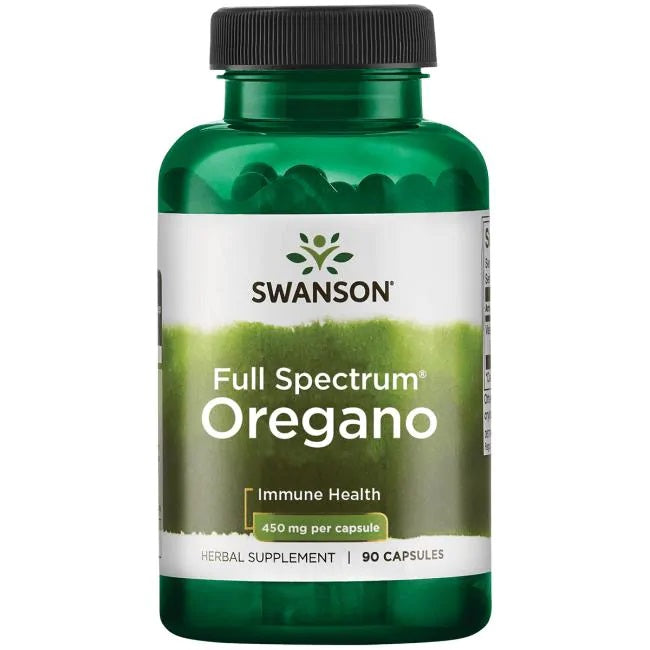 Full Spectrum Oregano, 450mg - 90 caps - Swanson