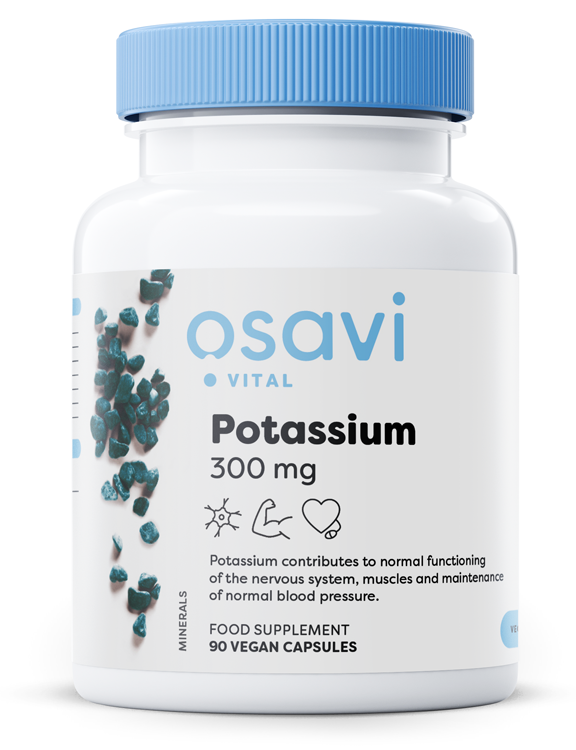 Potassium, 300mg - 90 vegan caps - Osavi