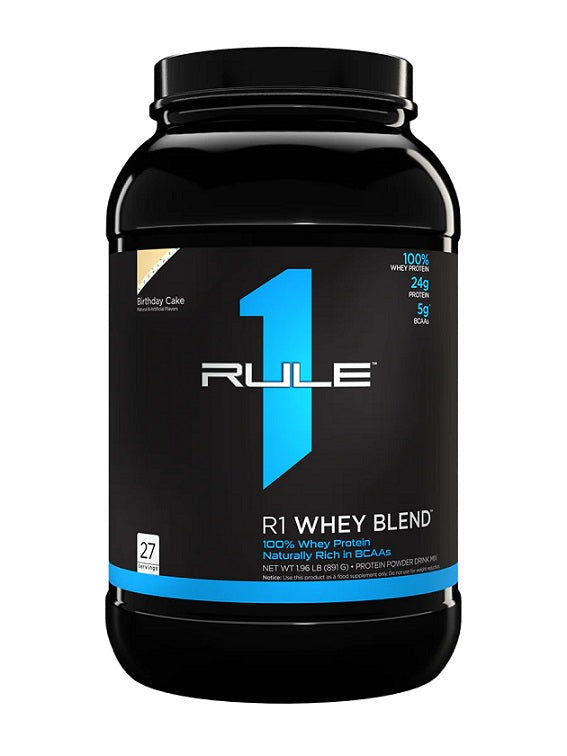 R1 Whey Blend, Birthday Cake - 891 grams - Rule One