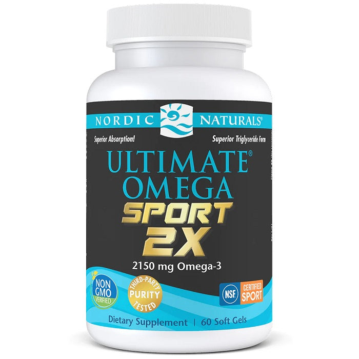 Ultimate Omega 2X Sport, 2150mg - 60 softgels - Nordic Naturals